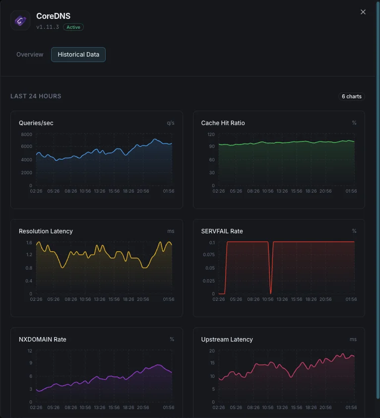 DNS analytics