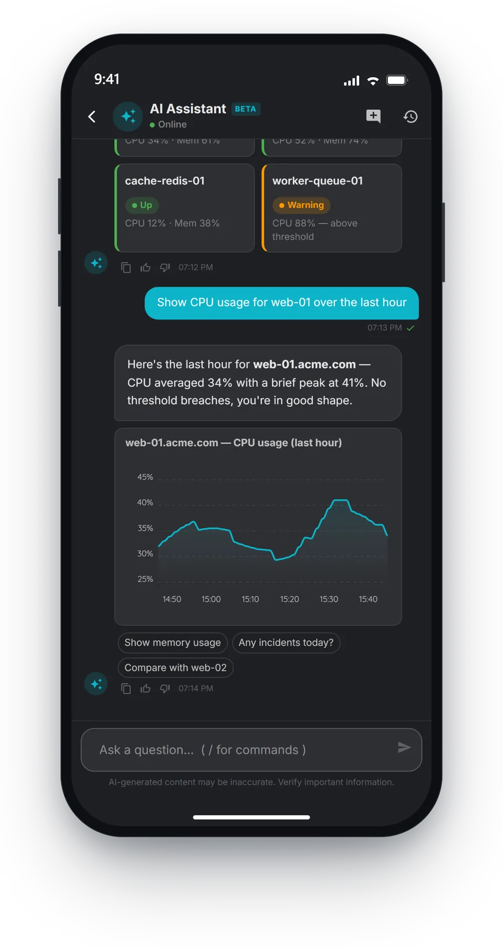Ask Your Infrastructure Anything