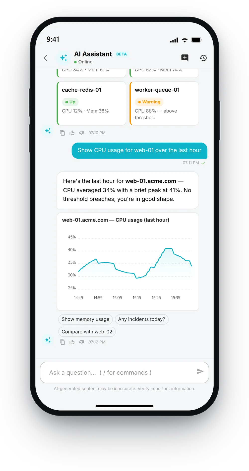 Ask Your Infrastructure Anything