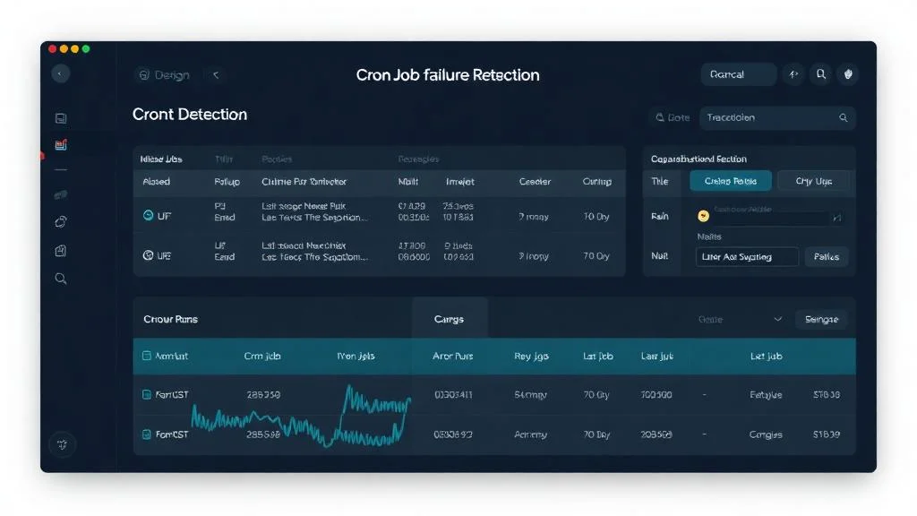 Cron job failure detection