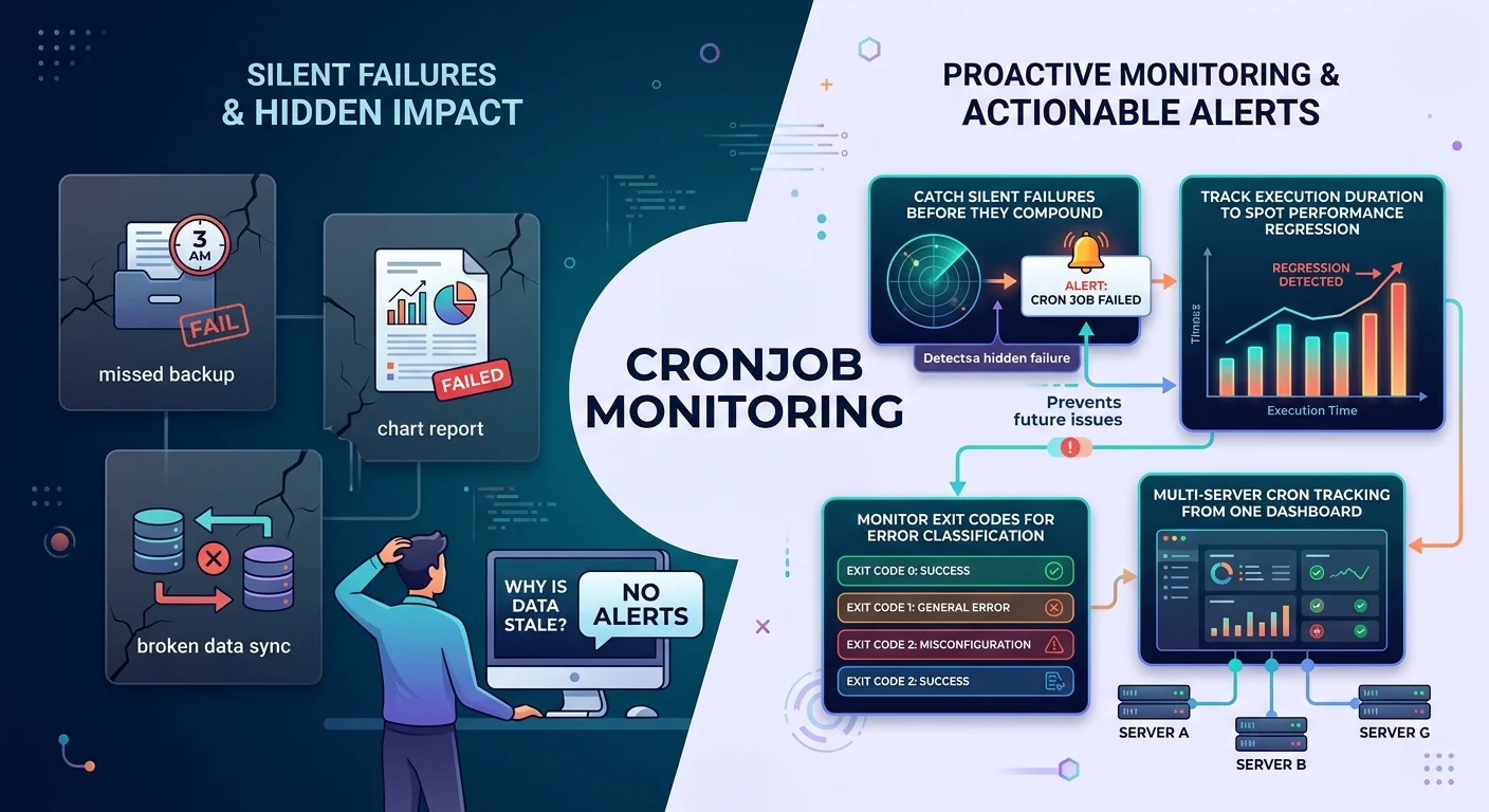 Cronjob Monitoraggio dashboard preview