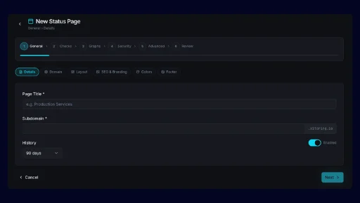 Internal incident timeline with runbook links