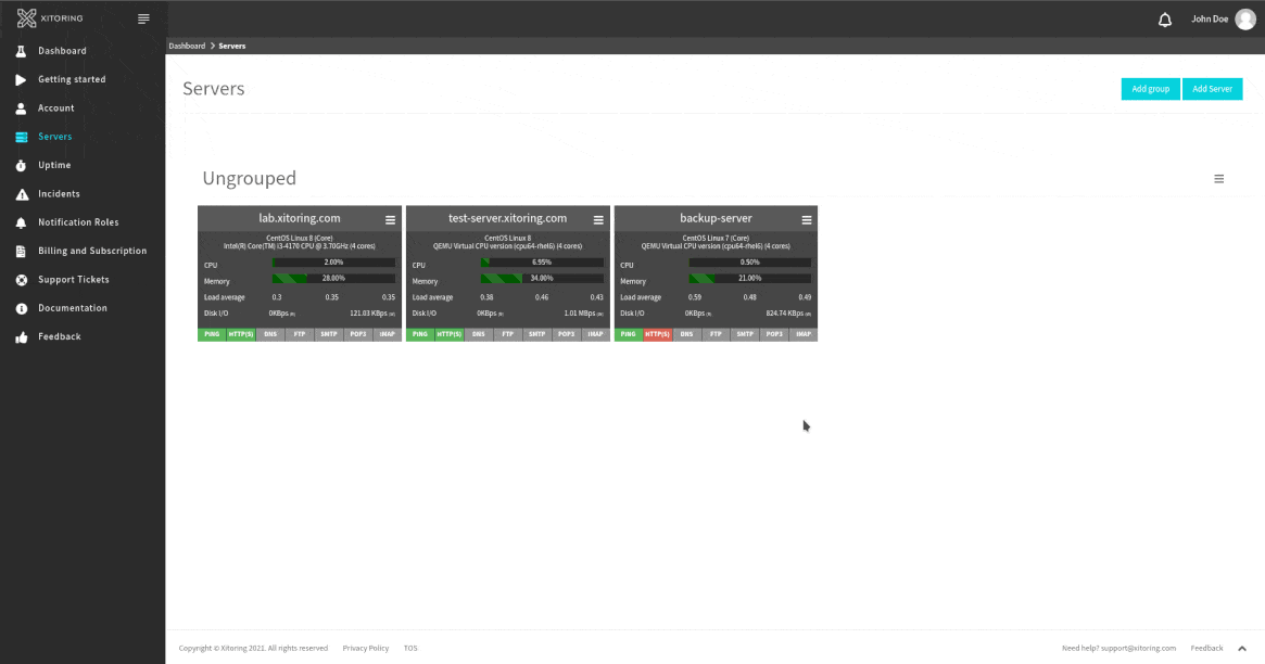 Xitogent interactive demo