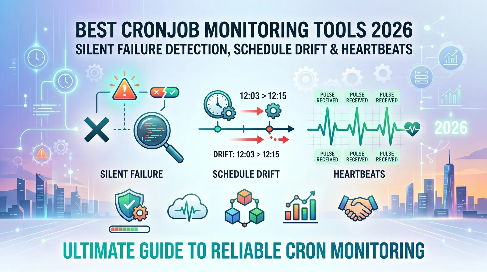 Best Cronjob Monitoring Tools 2026: Silent Failure Detection, Schedule Drift & Heartbeats