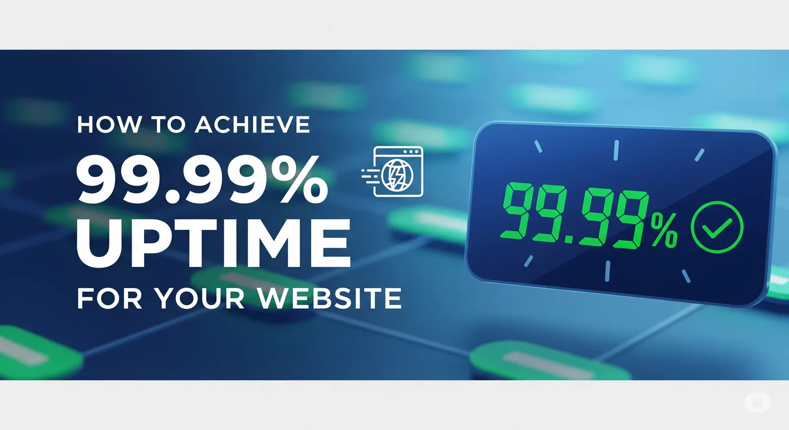 How to Achieve 99.99% Uptime for Your Website