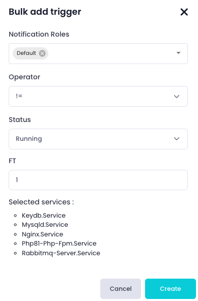 Monitor Services | Xitoring Document