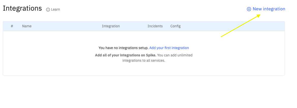 Spike.sh integration