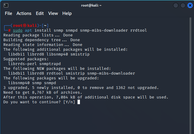 install snmp tools