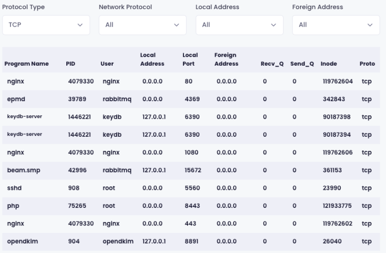 Netstat Monitoring Xitoring Netstat monitoring xitoring
